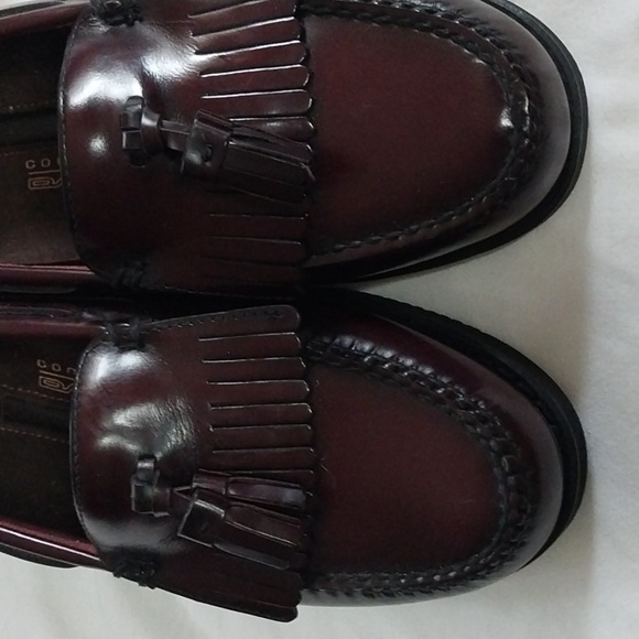 Rockport 8M leather fringe tassel slip on loafers NWOB - Picture 4 of 8